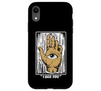 Third Eye I See You - Eye In The Palm Of Hand - Yoga drôle Coque pour iPhone XR