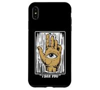 Third Eye I See You - Eye In The Palm Of Hand - Yoga drôle Coque pour iPhone XS Max