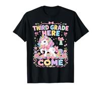 Third Grade Here I Come Unicorn 3rd Grader Back to School T-Shirt