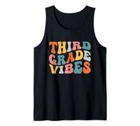 Third Grade Vibes 3rd Grade Teacher Retro 1st Day Of School Débardeur