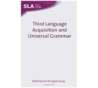 Third Language Acquisition And Universal Grammar