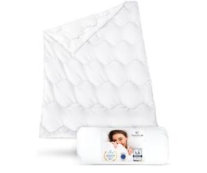 Third of Life Couette 135x220cm Verda | 100% Pet recyclé | Couverture 4 Saisons Durable | Couette Parfaite pour l‘Hiver | Thermorégulation & Idéal pour Les Personnes allergiques | Duvet 135 x 220