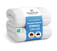 Third of Life Couette d’Hiver pour Enfants DORMUS 120x150, certifiée Oekotex 100, Couette 120x150 pour Nuits Froides, Couverture conçue par des Experts du Sommeil, fabriquée dans l’UE, Respirante
