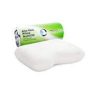 Third of Life Oreiller cervical NuMOON à l'Aloe Vera | Coussin en mousse à mémoire de forme en coin pour soulager les douleurs du cou et des épaules | Pour dormeurs sur le côté et sur le dos | Thème