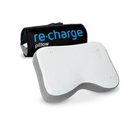 Third of Life Oreiller Cervical Re-Charge Intense, Coussin Ergonomique à mémoire de Forme avec Charbon de Bambou, Oreiller Haut de Gamme avec Technologie innovante pour Un Sommeil Plus Profond, 50x30