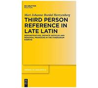 Third Person Reference In Late Latin