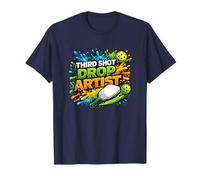 Third Shot Drop Artiste Pickleball Player Art T-Shirt