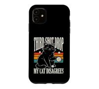 Third Shot Drop My Cat n'est Pas d'accord avec Le Pickleball Coque pour iPhone 11
