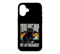 Third Shot Drop My Cat n'est Pas d'accord avec Le Pickleball Coque pour iPhone 16