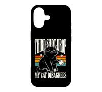 Third Shot Drop My Cat n'est Pas d'accord avec Le Pickleball Coque pour iPhone 17