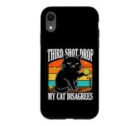 Third Shot Drop My Cat n'est Pas d'accord avec Le Pickleball Coque pour iPhone XR