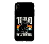Third Shot Drop My Cat n'est Pas d'accord avec Le Pickleball Coque pour iPhone XS Max