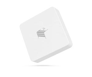 THIRDREALITY Zigbee - Capteur d'inclinaison Intelligent pour Porte de Garage - Niveaux de sensibilité réglables - Autonomie de la Batterie de 2 Ans - Hub Zigbee requis