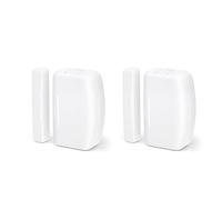 THIRDREALITY Zigbee Lot de 2 capteurs de contact pour porte et fenêtre pour sécurité domestique et domotique intelligente, fonctionne avec le hub Zigbee intégré, hub requis
