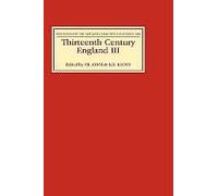 Thirteenth Century England Iii