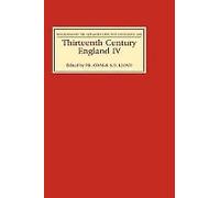 Thirteenth Century England Iv
