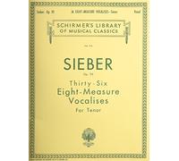 Thirty-six Eight-Measure Vocalises, Op. 95, for Tenor by Unknown(1986-11-01)