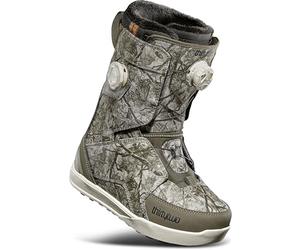 ThirtyTwo Lashed Double Boa Bottes de snowboard avec laçage double zone et semelle extérieure antidérapante - Pour femme - Camouflage - Taille 40