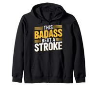 This Badass Beat A Stroke Survivant du Guerrier de l'AVC |- Sweat à Capuche