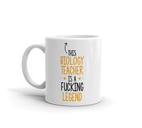 This Biology Teacher is a Fucking Legend Mug-Thank You Gift For Biology Teacher-Best Biology Teacher Ever Mug-Gift Ideas-Gift For-Mug For