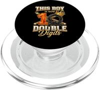 This Boy is Now Double Digits Arts Martiaux Anniversaire 10 Ans PopSockets PopGrip pour MagSafe