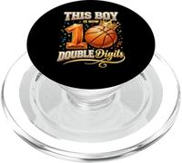 This Boy is Now Double Digits Basketball 10e Anniversaire PopSockets PopGrip pour MagSafe