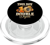 This Boy is Now Double Digits Skater 10e Anniversaire PopSockets PopGrip pour MagSafe
