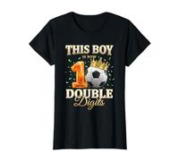 This Boy is Now Double Digits Soccer Sports 10e Anniversaire T-Shirt