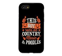 This Boy Runs on Country Music and Caniches Coque pour iPhone SE (2020) / 7/8