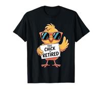This Chick is Retired Cute Humor Animal Retirement Fun T-Shirt