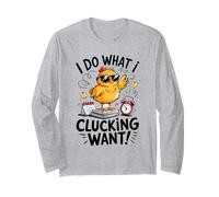 This Chick is Retired I Do What I Clucking Want Retirement Manche Longue