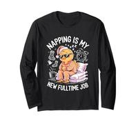 This Chick is Retired Napping New Fullt Time Job Retirement Manche Longue
