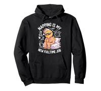 This Chick is Retired Napping New Fullt Time Job Retirement Sweat à Capuche