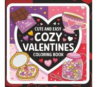 This Coloring Book Title is "Cozy Valentine" Stress relieving artwork. Improve your emotional resilience. Great gift idea for kids, ages 3 - 7 years old.