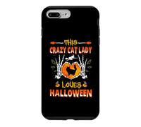 This Crazy Cat Lady Persian Cat Loves Halloween Costume Coque pour iPhone 7 Plus/8 Plus