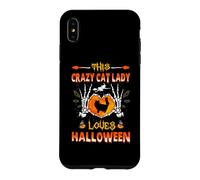 This Crazy Cat Lady Persian Cat Loves Halloween Costume Coque pour iPhone XS Max