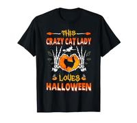 This Crazy Cat Lady Persian Cat Loves Halloween Costume T-Shirt