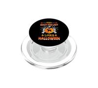 This Crazy Dog Lady Belgian Malinois Dog Loves Halloween PopSockets PopGrip pour MagSafe
