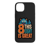 This Eight is Great Monster Birthday Vibes Coque pour iPhone 14 Plus