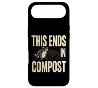 This End in Compost Frog Eco Gardening Humour Coque pour iPhone Air