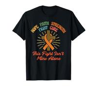 This Fight Isn't Mine Alone Sensibilisation à la leucémie Christian T-Shirt