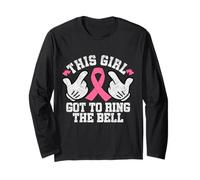 This Girl Got to Ring The Bell Sensibilisation au Cancer du Sein Manche Longue