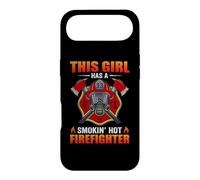 This Girl Has A Smokin' Hot Firefighter Fireman Firefighters Coque pour iPhone Air