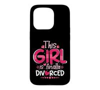 This Girl is Enfin Divorced Funny Divorce Party Women Coque pour iPhone 15 Pro