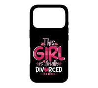 This Girl is Enfin Divorced Funny Divorce Party Women Coque pour iPhone 17 Pro