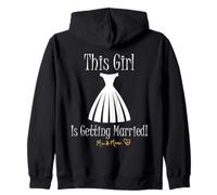 This Girl is Getting Married Robe de mariée pour être mariée Sweat à Capuche