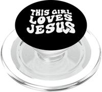 This Girl Loves Jesus PopSockets PopGrip pour MagSafe