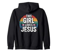 This Girl Loves Jesus Sweat à Capuche