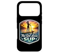 This Girl Loves Sup Lover Woman Standup Paddleboard Cute Coque pour iPhone 17 Pro