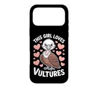 This Girl Loves Vultures Funny Vautour Coque pour iPhone 17 Pro Max